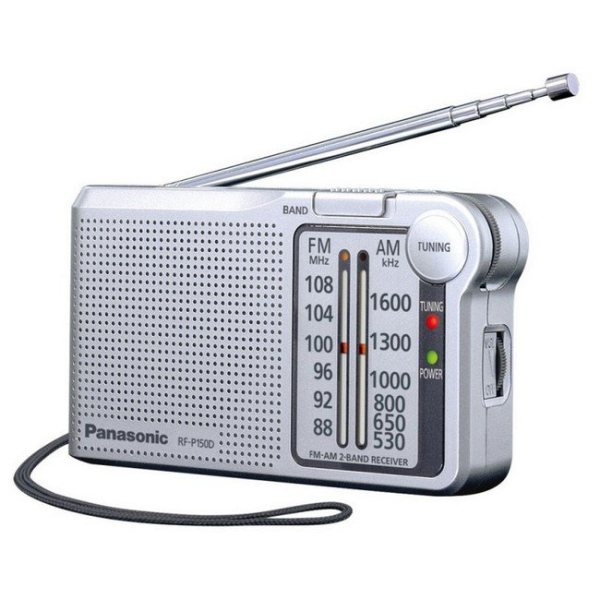Купить Радиоприемник Panasonic RF-P150D, серый